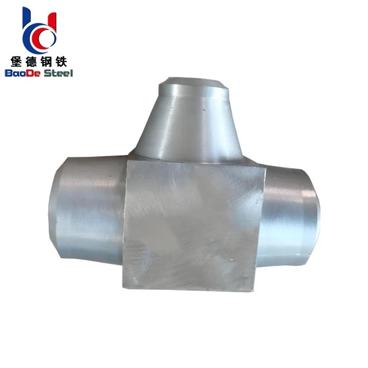 High temperature forged tee fittings